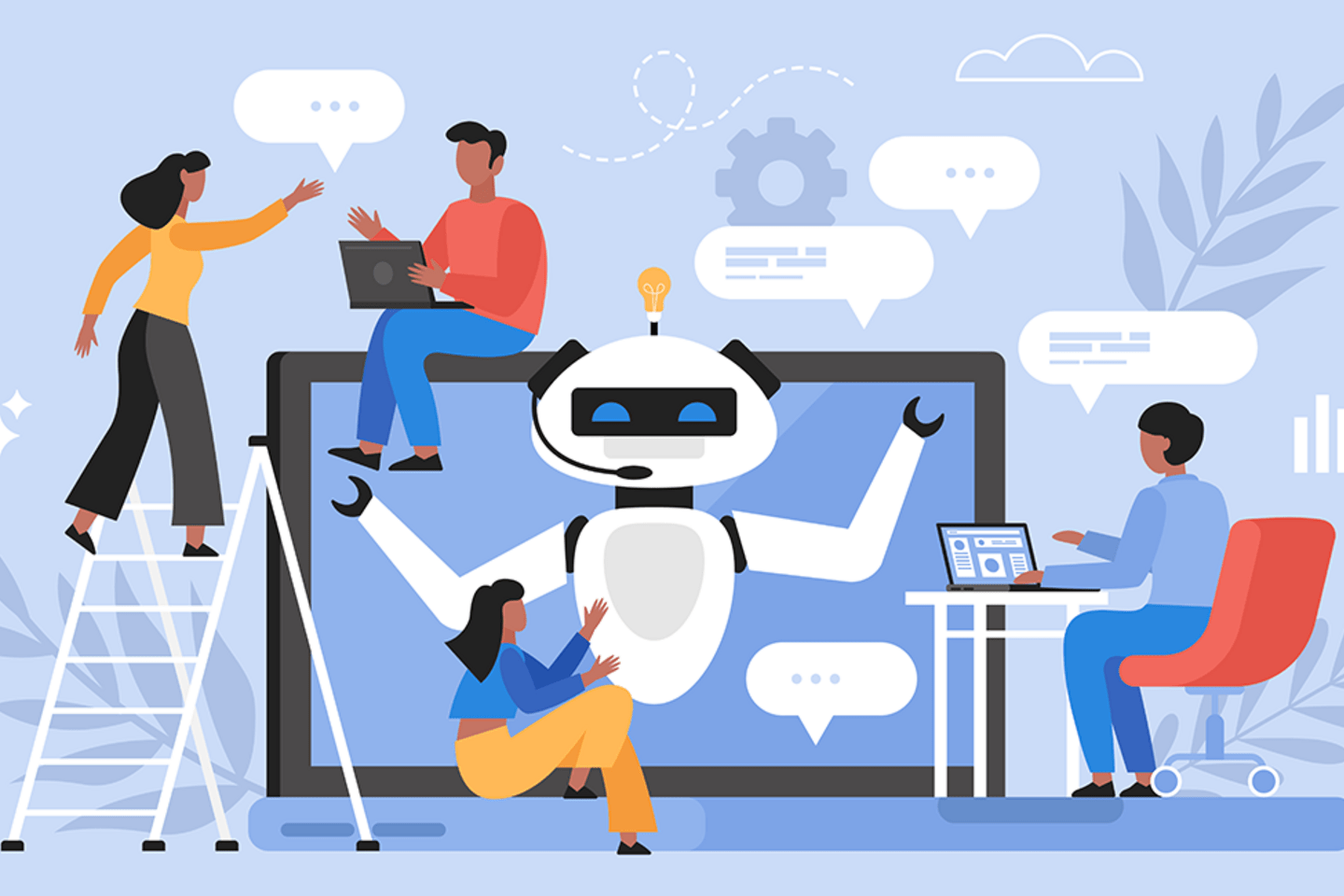 Herramientas para eficientar los cursos en línea por medio de la Inteligencia Artificial