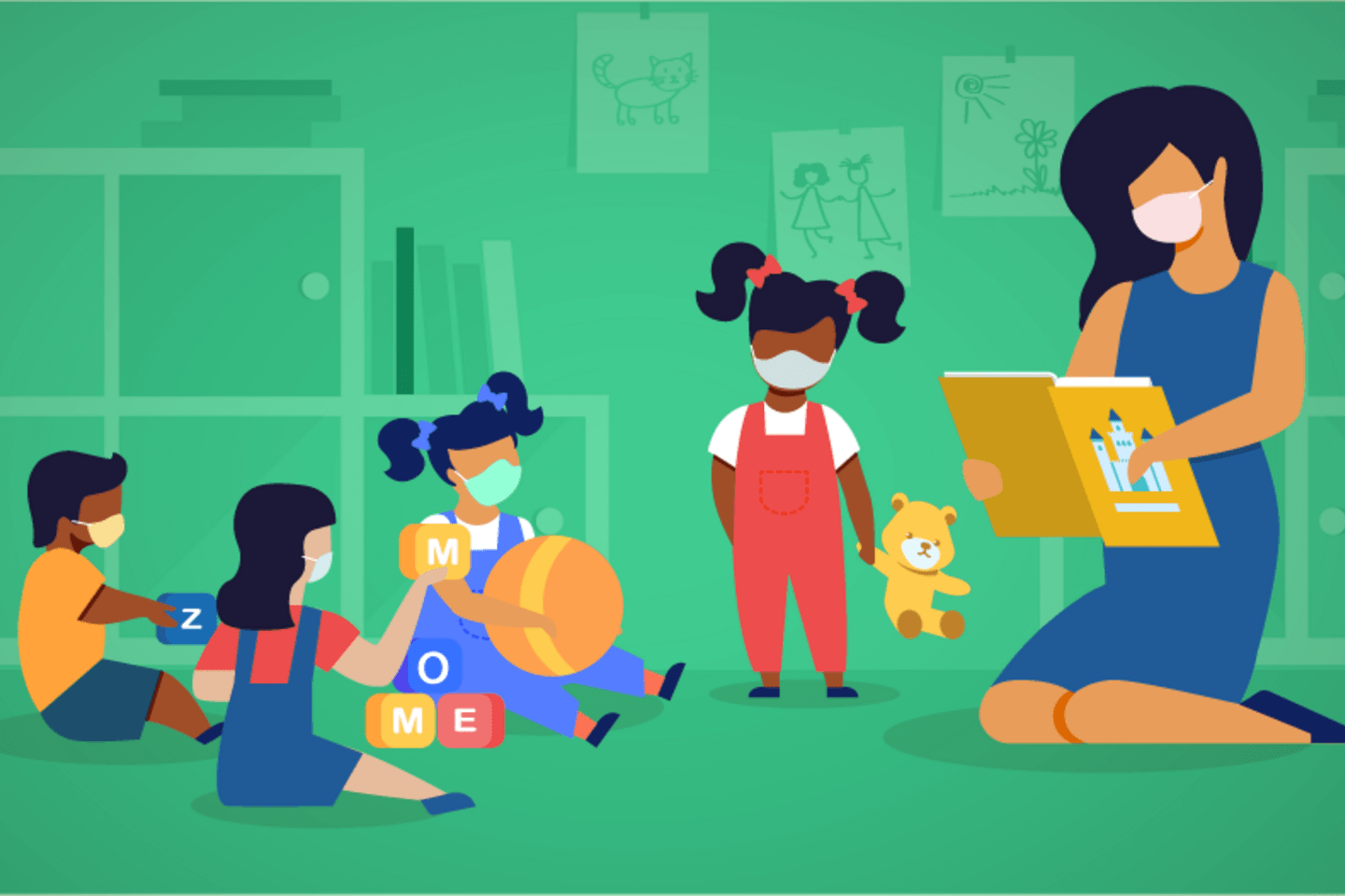 Servicios de desarrollo infantil poscovid