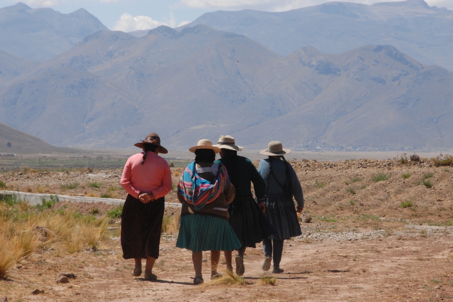 Mujeres rurales Bolivia