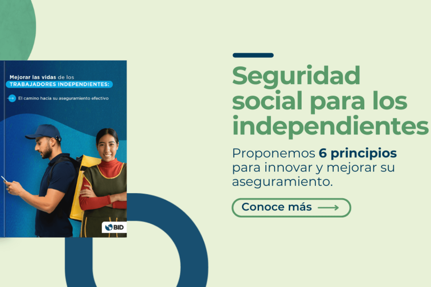¿Se puede lograr mayor cobertura de los beneficios de la seguridad social para los trabajadores independientes? Sí, con innovación digital. Entérate acá.