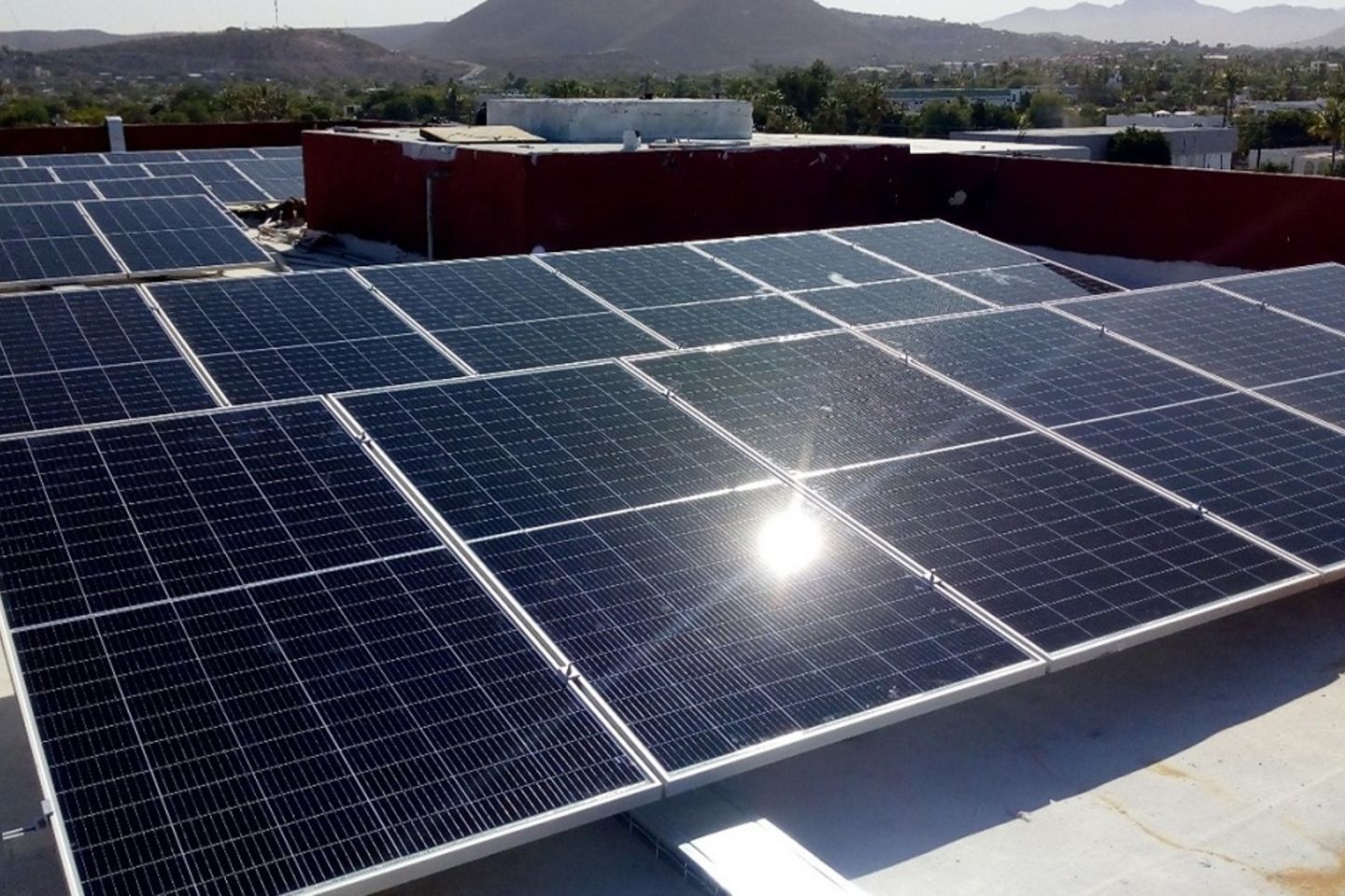 Sistema solar FV en el Palacio de Gobierno-La Paz, BCS