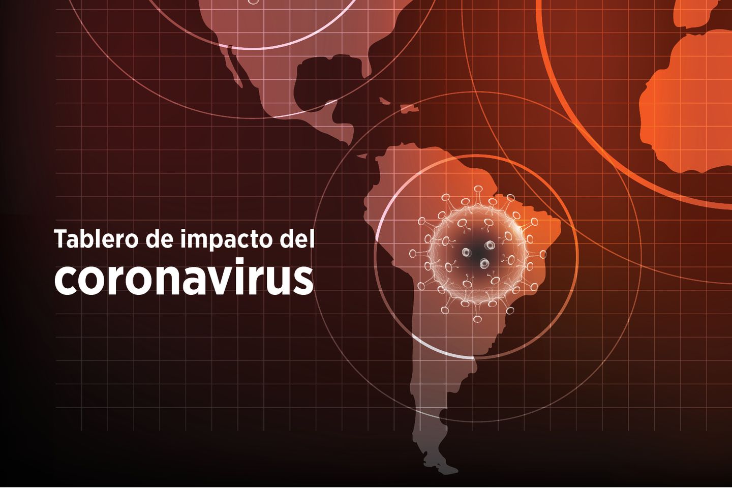 Tablero de impacto del coronavirus