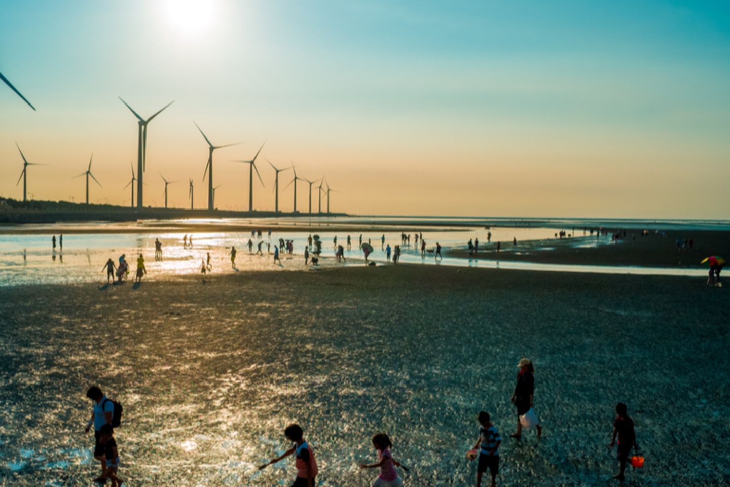 Turbina eólica-personas