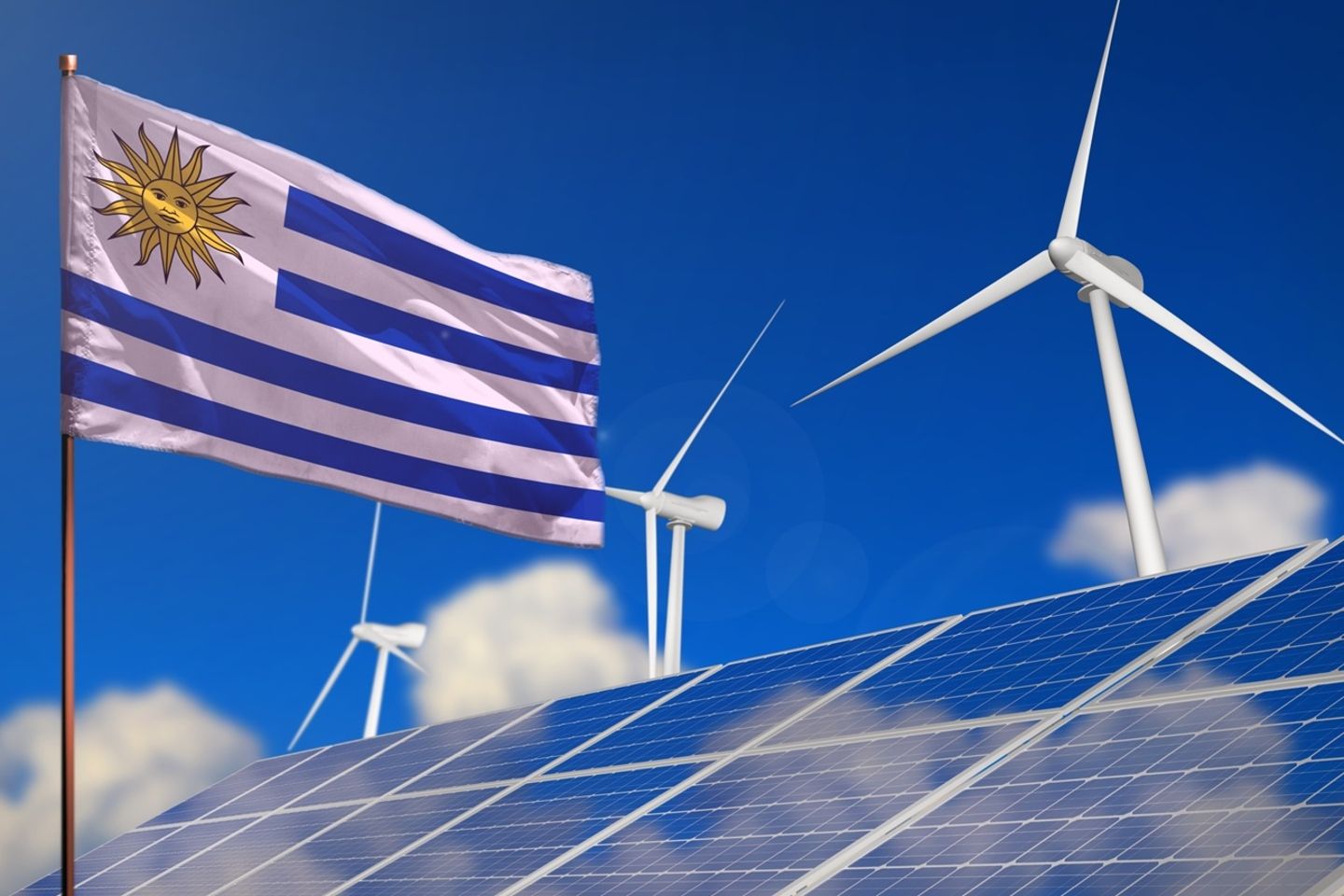 Uruguay,Renewable,Energy,,Wind,And,Solar,Energy,Concept,With,Wind