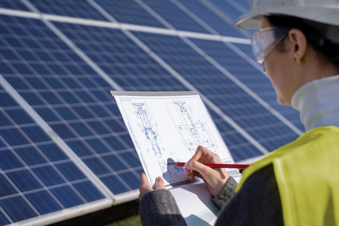 side-view-engineer-drawing-plan-outdoors