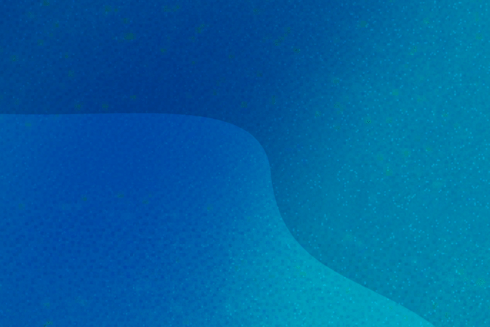 Banner de color azul