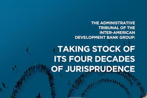 Cover of the article Taking Stock of its Four Decades of Jurisprudence. Integrity - Inter-American Development Bank - IDB