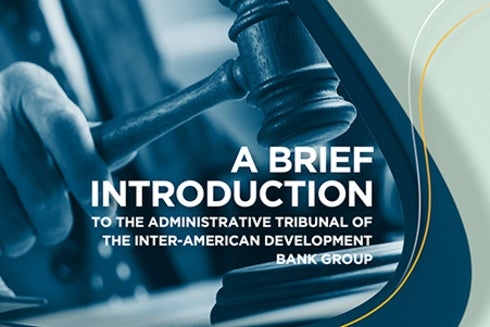 Cover of the article A Brief Introduction to the Administrative Tribunal. Development - Inter-American Development Bank - IDB