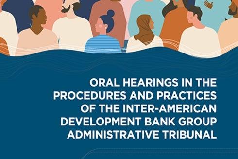 Cover of the article Oral Hearings in the Procedures and Practices. Equality - Inter-American Development Bank - IDB