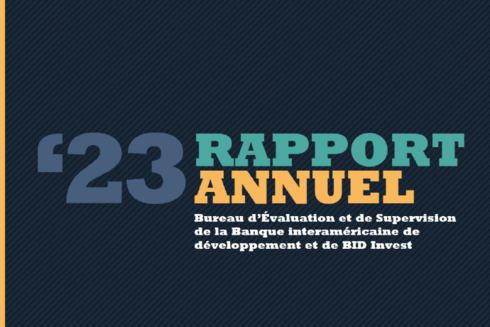 Rapport Annuel - Knowledge Resources - Inter American Development Bank - IDB