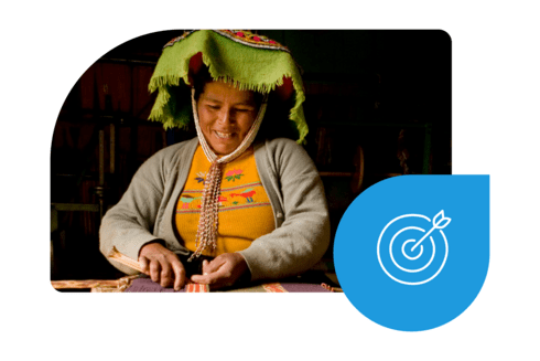 Woman with a hat smiling - Development Effectiveness Policy Framework - Inter American Development Bank - IDB Development Effectiveness Policy Framework