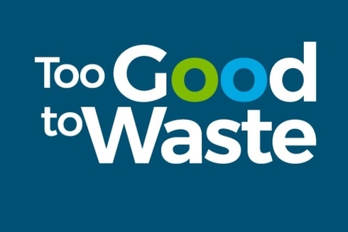Too Good to Waste initiative blue logo - Inter American Development Bank - Water and Sanitation
