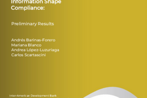 Cover for How Tax Reform Design and Information Shape Compliance: Preliminary Results - Inter American Development Bank - IDB