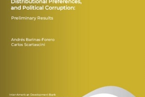 Cover for Wage Cuts, Social Distributional Preferences, and Political Corruption: Preliminary Results - Inter American Development Bank - IDB