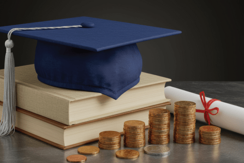 Graduate hat, books and spendings - Education - Inter American Development Bank - IDB