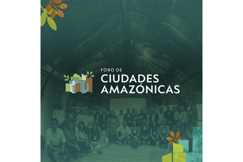 Ciudades Amazónicas spanish logo - Inter American Development Bank - Amazonia