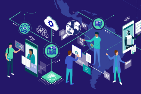 Network illustration - BIDAcademy - Inter American Development Bank - IDB