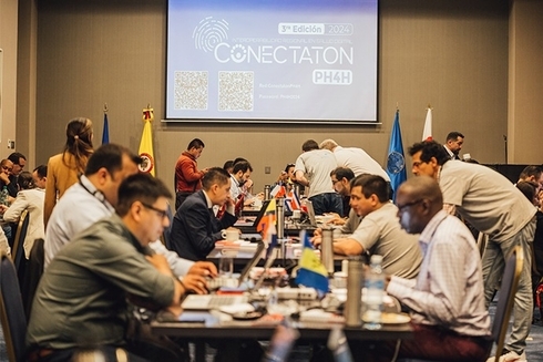 People reunited on the Conectathon event- PH4H - Inter American Development Bank - IDB