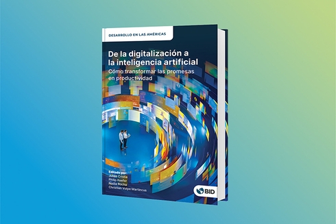 Portada de la publicación De la digitalización a la inteligencia artificial: Cómo transformar las promesas en productividad BID