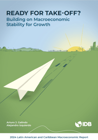 Cover of the IDB Macroeconomics report 2024