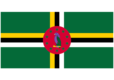 Dominica flag - Inter American Development Bank - IDB
