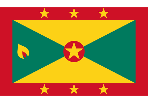 Grenada flag - Inter American Development Bank - IDB