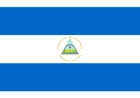 Nicaragua flag - Inter American Development Bank - IDB