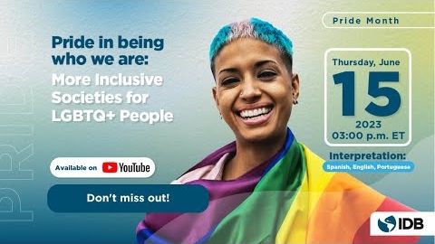 Pride in being who we are: More Inclusive Societies for LGBTQ+ People