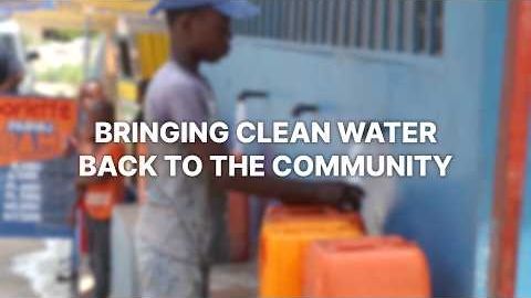 Bringing Water Back to the Community | Cash for Work in Haiti